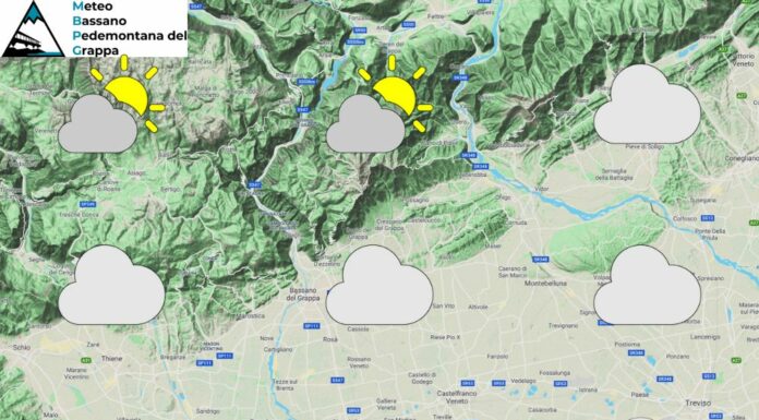 PREVISIONI PER MARTEDI’ 26 NOVEMBRE E TENDENZA PER IL 27 E 28