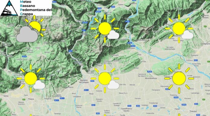PREVISIONI PER DOMENICA 2 MARZO E TENDENZA PER IL 3 E 4