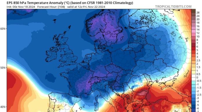 BREVE FASE FREDDA IN ARRIVO: NEVE SI’? / NEVE NO?