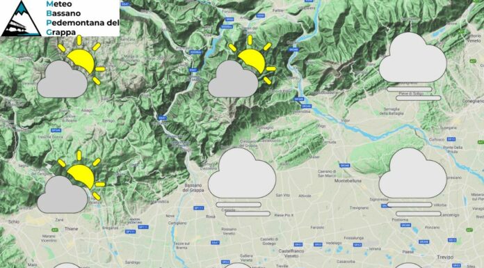 PREVISIONI PER SABATO 25 GENNAIO E TENDENZA PER IL 26 E 27