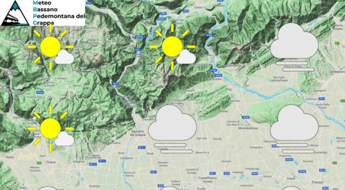 PREVISIONI PER VENERDI’ 24 GENNAIO E TENDENZA PER IL 25 E 26