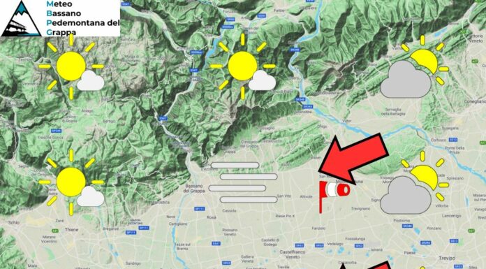 PREVISIONI PER VENERDI’ 10 GENNAIO E TENDENZA PER 11 E 12