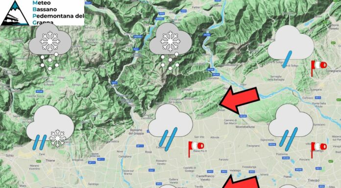 PREVISIONI PER VENERDI’ 14 FEBBRAIO E TENDENZA PER IL 15 E 16