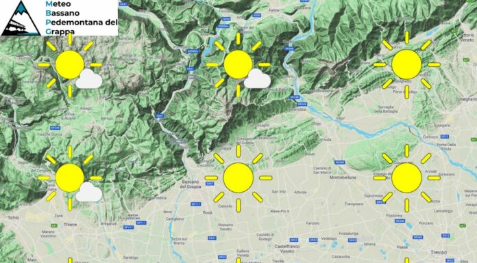 PREVISIONI PER LUNEDI’ 9 E TENDENZA PER IL 10 E 11