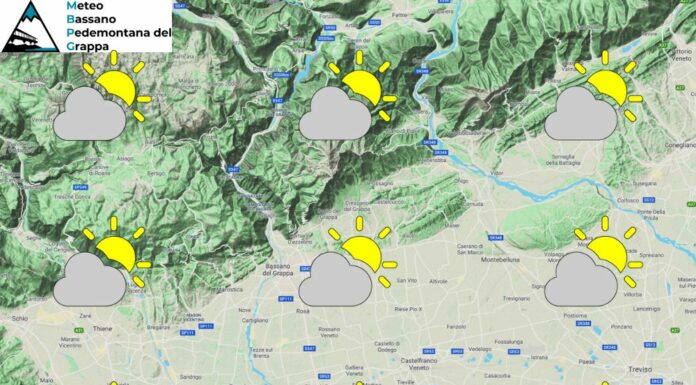 PREVISIONI PER DOMENICA 25 MAGGIO E TENDENZA PER IL 26 E 27