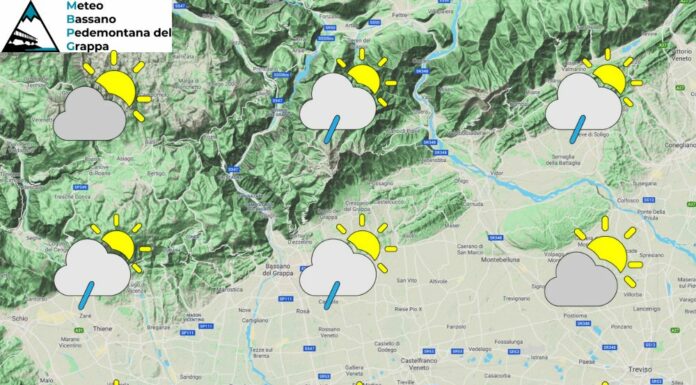 PREVISIONI PER SABATO 24 MAGGIO E TENDENZA PER IL 25 E 26