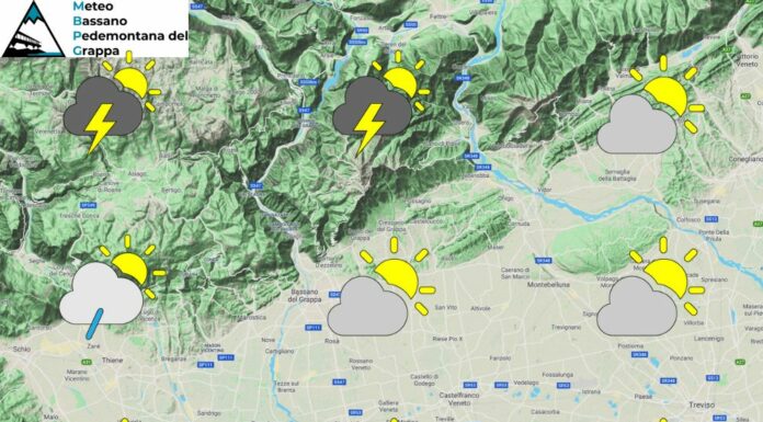 PREVISIONI PER LUNEDI’ 26 MAGGIO E TENDENZA PER IL 27 E 28