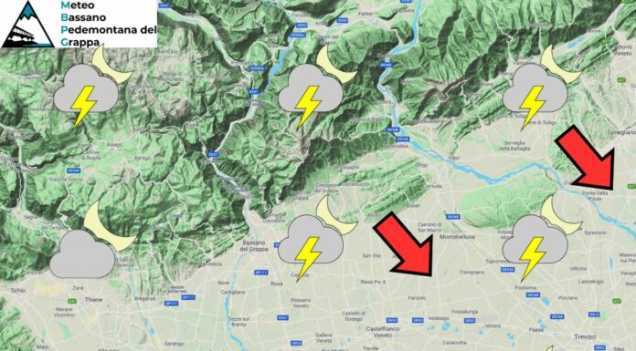 PREVISIONI PER MERCOLEDI’ 28 MAGGIO E TENDENZA PER IL 29 E 30