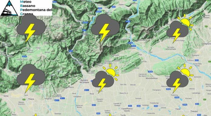 PREVISIONI PER LUNEDI’ 21 LUGLIO E TENDENZA PER I 3 GIORNI SUCCESSIVI