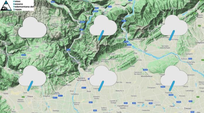 PREVISIONI PER LUNEDI’ 28 LUGLIO E TENDENZA PER I 3 GIORNI SUCCESSIVI