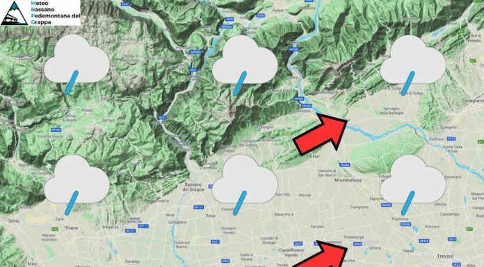 PREVISIONI PER MERCOLEDI’ 20 AGOSTO E TENDENZA PER I 3 GIORNI SUCCESSIVI