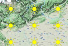 PREVISIONI PER MARTEDI’ 28 OTTOBRE E TENDENZA PER I 3 GIORNI SUCCESSIVI