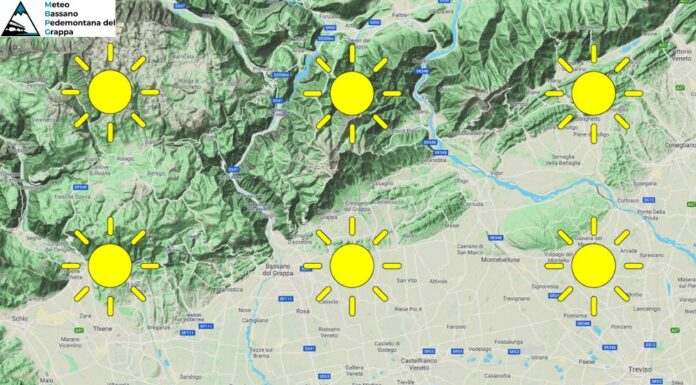 PREVISIONI PER MERCOLEDI’ 8 OTTOBRE E TENDENZA PER I 3 GIORNI SUCCESSIVI