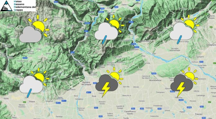 PREVISIONI PER MARTEDI’ 2 SETTEMBRE E TENDENZA PER I 3 GIORNI SUCCESSIVI