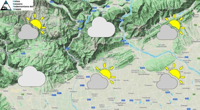 PREVISIONI PER MARTEDI’ 14 OTTOBRE E TENDENZA PER I 3 GIORNI SUCCESSIVI