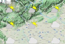PREVISIONI PER MERCOLEDI’ 22 OTTOBRE E TENDENZA PER I 3 GIORNI SUCCESSIVI