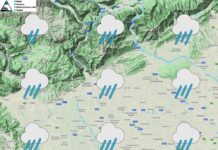 PREVISIONI PER GIOVEDI’ 23 OTTOBRE E TENDENZA PER I 3 GIORNI SUCCESSIVI
