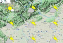 PREVISIONI PER GIOVEDI’ 15 GENNAIO E TENDENZA PER I 3 GIORNI SUCCESSIVI