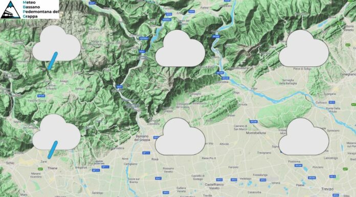 PREVISIONI PER SABATO 15 NOVEMBRE E TENDENZA PER I 3 GIORNI SUCCESSIVI