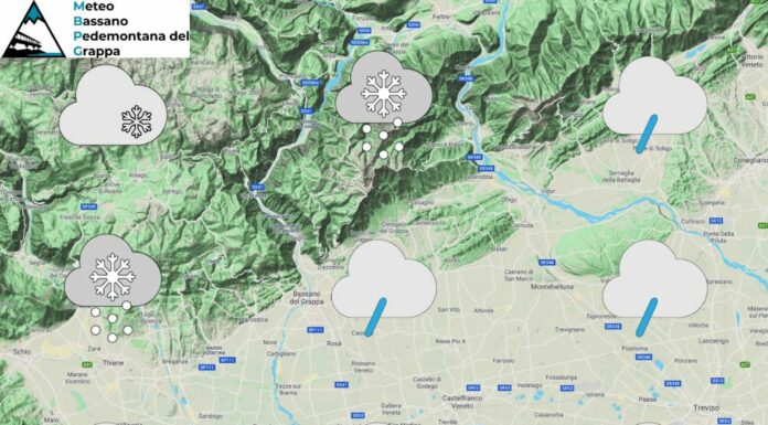 PREVISIONI PER LUNEDI’ 24 NOVEMBRE E TENDENZA PER I 3 GIORNI SUCCESSIVI