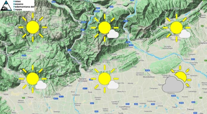 PREVISIONI PER MERCOLEDI’ 26 NOVEMBRE E TENDENZA PER I 3 GIORNI SUCCESSIVI