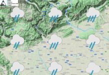 PREVISIONI PER DOMENICA 2 NOVEMBRE E TENDENZA PER I 3 GIORNI SUCCESSIVI