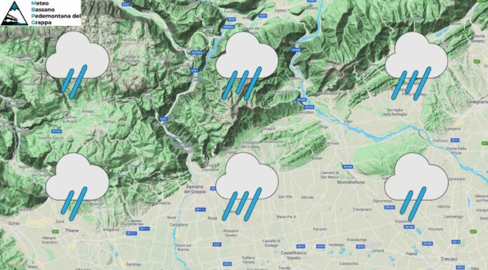 PREVISIONI PER DOMENICA 2 NOVEMBRE E TENDENZA PER I 3 GIORNI SUCCESSIVI