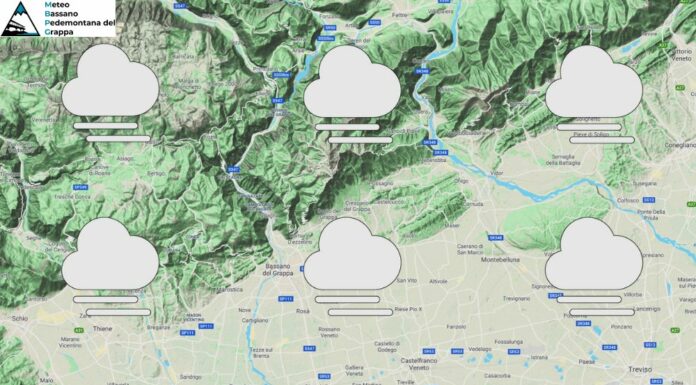 PREVISIONI PER GIOVEDI’ 18 DICEMBRE E TENDENZA PER I 3 GIORNI SUCCESSIVI
