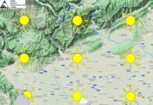 PREVISIONI PER DOMENICA 21 DICEMBRE E TENDENZA PER I 3 GIORNI SUCCESSIVI
