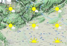 PREVISIONI PER MARTEDI’ 30 DICEMBRE E TENDENZA PER I 3 GIORNI SUCCESSIVI