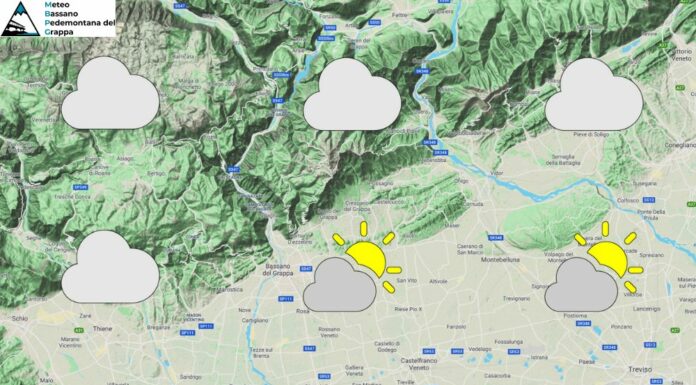 PREVISIONI PER MARTEDI’ 2 DICEMBRE E TENDENZA PER I 3 GIORNI SUCCESSIVI