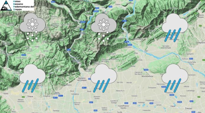 PREVISIONI PER MERCOLEDI’ 28 GENNAIO E TENDENZA PER I 3 GIORNI SUCCESSIVI