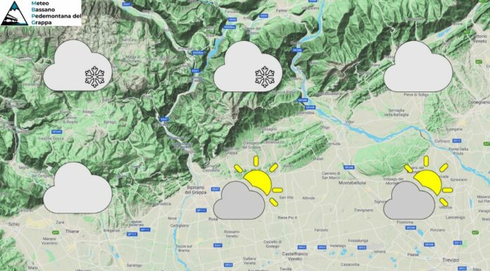 PREVISIONI PER SABATO 21 MARZO E TENDENZA PER I 3 GIORNI SUCCESSIVI