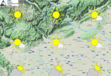 PREVISIONI PER VENERDI’ 16 GENNAIO E TENDENZA PER I 3 GIORNI SUCCESSIVI