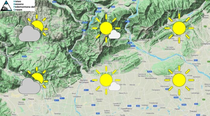 PREVISIONI PER SABATO 17 GENNAIO E TENDENZA PER I 3 GIORNI SUCCESSIVI