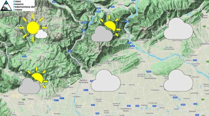 PREVISIONI PER LUNEDI’ 2 FEBBRAIO E TENDENZA PER I 3 GIORNI SUCCESSIVI