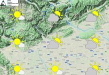 PREVISIONI PER VENERDI’ 20 FEBBRAIO E TENDENZA PER I 3 GIORNI SUCCESSIVI