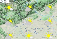 PREVISIONI PER LUNEDI’ 23 FEBBRAIO E TENDENZA PER I 3 GIORNI SUCCESSIVI