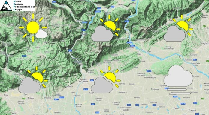 PREVISIONI PER MARTEDI’ 24 FEBBRAIO E TENDENZA PER I 3 GIORNI SUCCESSIVI