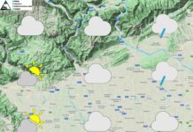 PREVISIONI PER MERCOLEDI’ 11 MARZO E TENDENZA PER I 3 GIORNI SUCCESSIVI