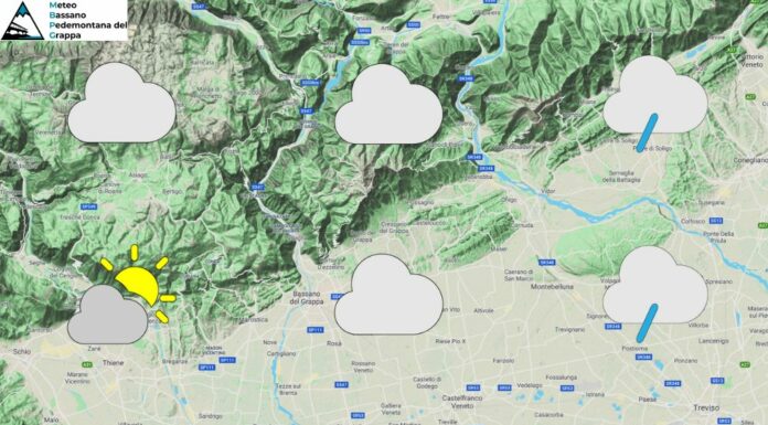 PREVISIONI PER MERCOLEDI’ 11 MARZO E TENDENZA PER I 3 GIORNI SUCCESSIVI
