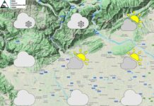 PREVISIONI PER MERCOLEDI’ 18 MARZO E TENDENZA PER I 3 GIORNI SUCCESSIVI