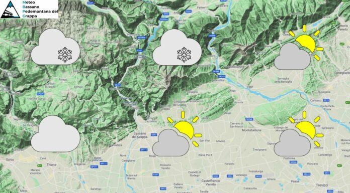 PREVISIONI PER MERCOLEDI’ 18 MARZO E TENDENZA PER I 3 GIORNI SUCCESSIVI