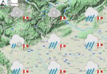 PREVISIONI PER MERCOLEDI’ 25 MARZO E TENDENZA PER I 3 GIORNI SUCCESSIVI