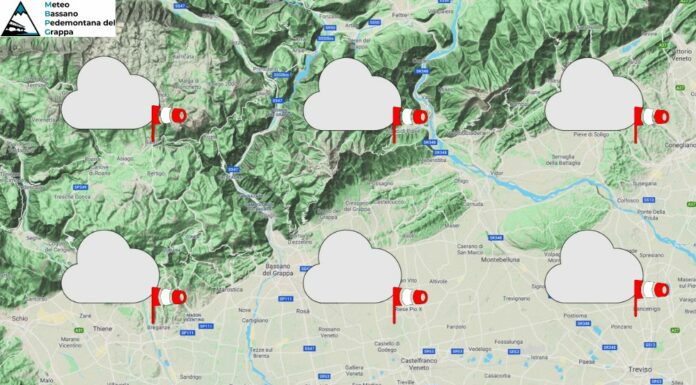 PREVISIONI PER GIOVEDI’ 26 MARZO E TENDENZA PER I 3 GIORNI SUCCESSIVI