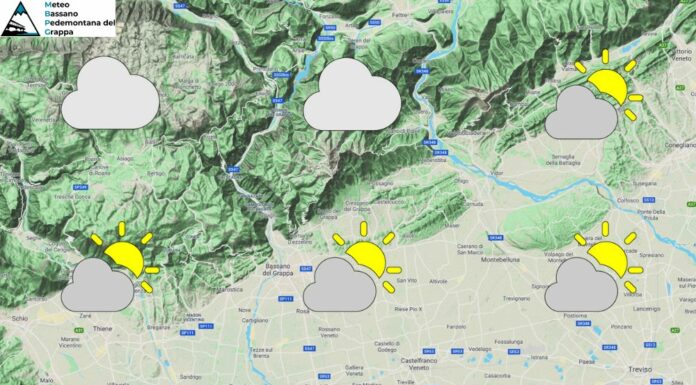 PREVISIONI PER DOMENICA 15 MARZO E TENDENZA PER I 3 GIORNI SUCCESSIVI