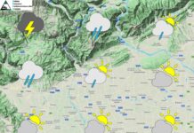 PREVISIONI PER MERCOLEDI’ 29 APRILE E TENDENZA PER I 3 GIORNI SUCCESSIVI