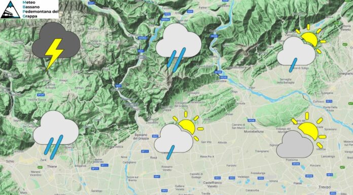 PREVISIONI PER MERCOLEDI’ 29 APRILE E TENDENZA PER I 3 GIORNI SUCCESSIVI