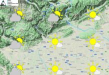 PREVISIONI PER GIOVEDI’ 30 APRILE E TENDENZA PER I 3 GIORNI SUCCESSIVI