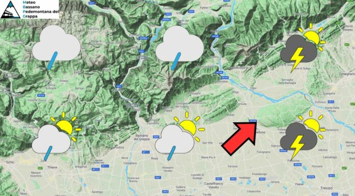 PREVISIONI PER MERCOLEDI’ 6 MAGGIO E TENDENZA PER I 3 GIORNI SUCCESSIVI